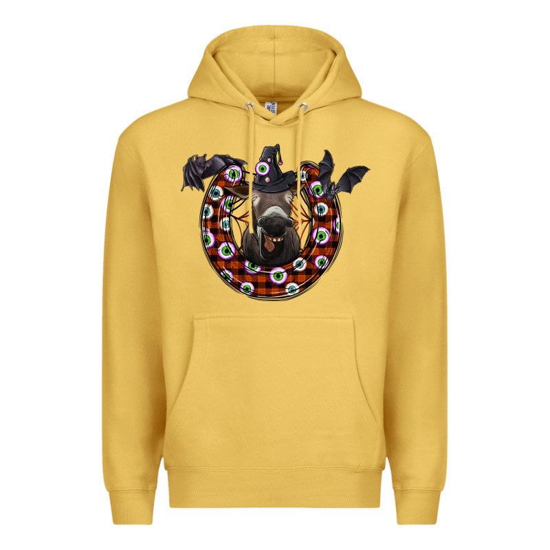 Halloween Donkey Premium Hoodie by SublimationCraftShop | Teevron