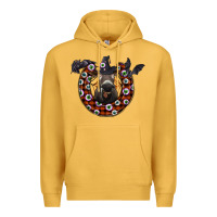 Mustard halloween donkey Premium Hoodie - SublimationCraftShop