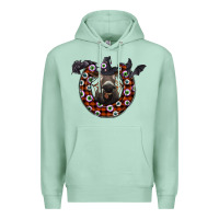 Seafoam halloween donkey Premium Hoodie - SublimationCraftShop
