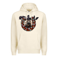 Tofu halloween donkey Premium Hoodie - SublimationCraftShop