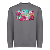 Storm breast cancer  coffee cups Heavyweight Sweatshirt - AdoDesignShop