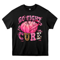 Black go fight cure pumpkin Heavy Core Tee - texasbilliewilder