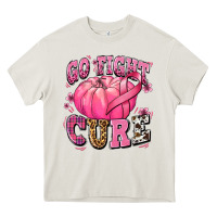 Cream go fight cure pumpkin Heavy Core Tee - texasbilliewilder