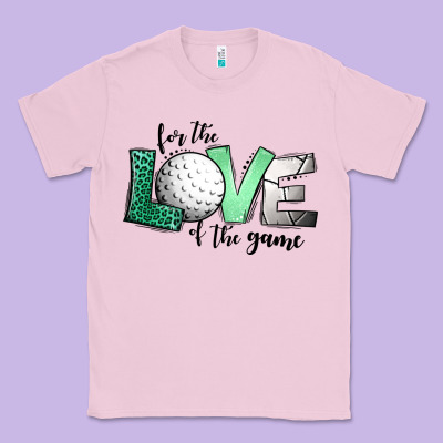 For The Love Of The Game Golf Classic Tee Designed By Jasminsmagicworld