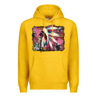 Lemon indian headdress valentine's day Premium Hoodie - Jasminsmagicworld
