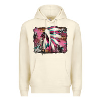 Sandshell indian headdress valentine's day Premium Hoodie - Jasminsmagicworld