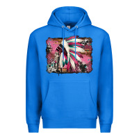 True Royal indian headdress valentine's day Premium Hoodie - Jasminsmagicworld