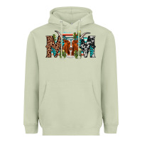 Matcha longhorn mom Heavyweight Hoodie - AdoDesignShop