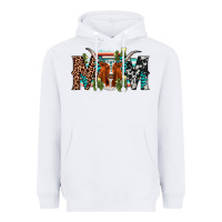 White longhorn mom Heavyweight Hoodie - AdoDesignShop