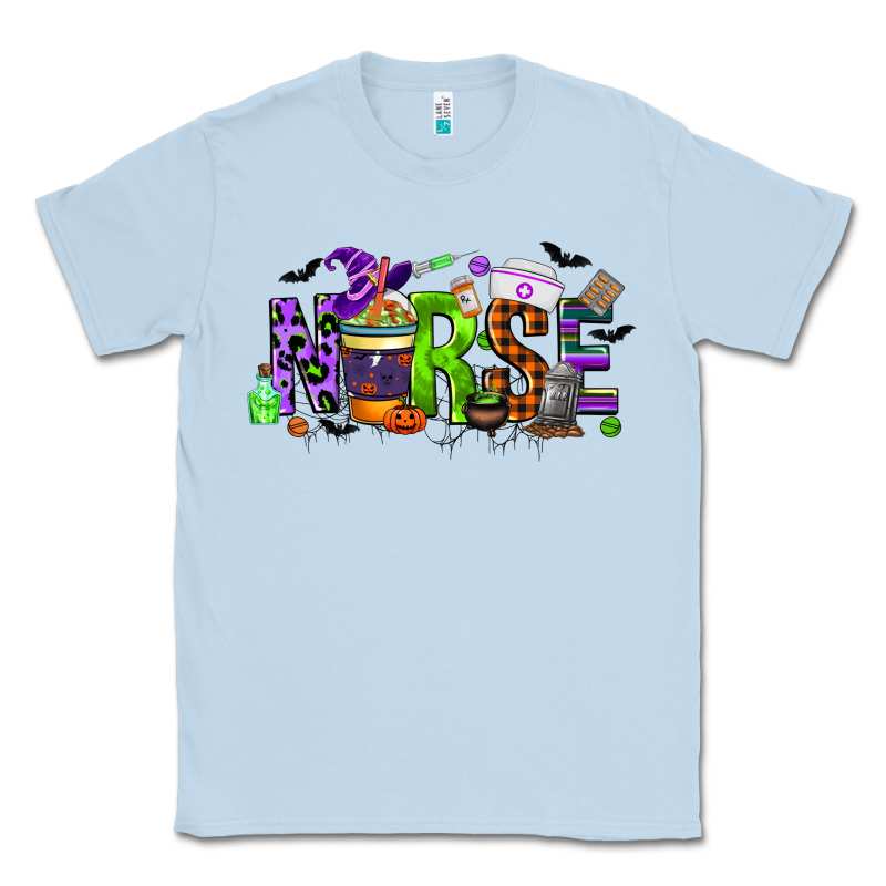 Nurse Coffee Cup Halloween Classic Tee by CowGirlArtShop | Teevron
