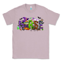 Lilac nurse coffee cup halloween Classic Tee - CowGirlArtShop