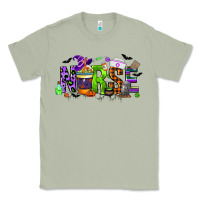 Matcha nurse coffee cup halloween Classic Tee - CowGirlArtShop