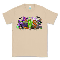 Mushroom nurse coffee cup halloween Classic Tee - CowGirlArtShop