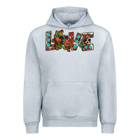 Heather Grey love rodeo Urban Hoodie - JahusDesignShop