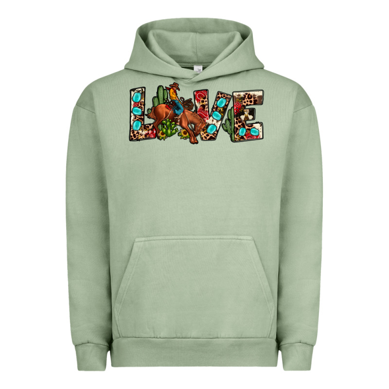 Love Rodeo Urban Hoodie by JahusDesignShop | Teevron