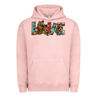 Pigment Salmon love rodeo Urban Hoodie - JahusDesignShop