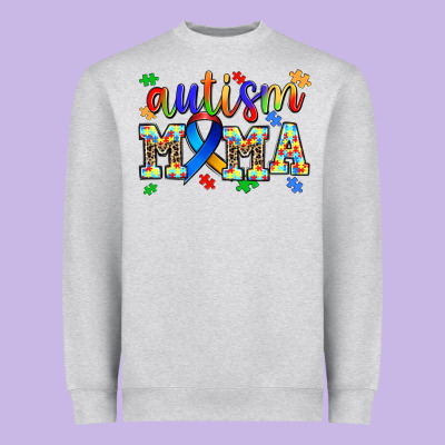 Autism Mama Heavyweight Sweatshirt Designed By Adodesignshop
