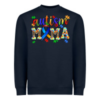 Navy autism mama Heavyweight Sweatshirt - AdoDesignShop