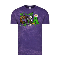 Cloud Purple St. Patrick's Day CNA Vintage Tee - OliviaCreatesArt