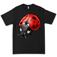 Black ladybug Premium Tee - Jasminsmagicworld