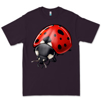 Plum ladybug Premium Tee - Jasminsmagicworld