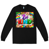 Black Western Be Kind LGBTQ Tumbler Long Sleeve Tee - BundleAndBundleShop