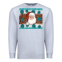 Heather Grey santa gemstone Premium Sweatshirt - AdoDesignShop