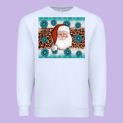 Santa Gemstone Premium Sweatshirt Designed By Adodesignshop