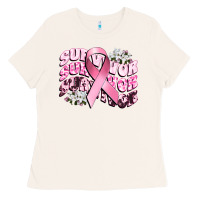 Bone survivor breast cancer Ladies Tee - CowGirlArtShop