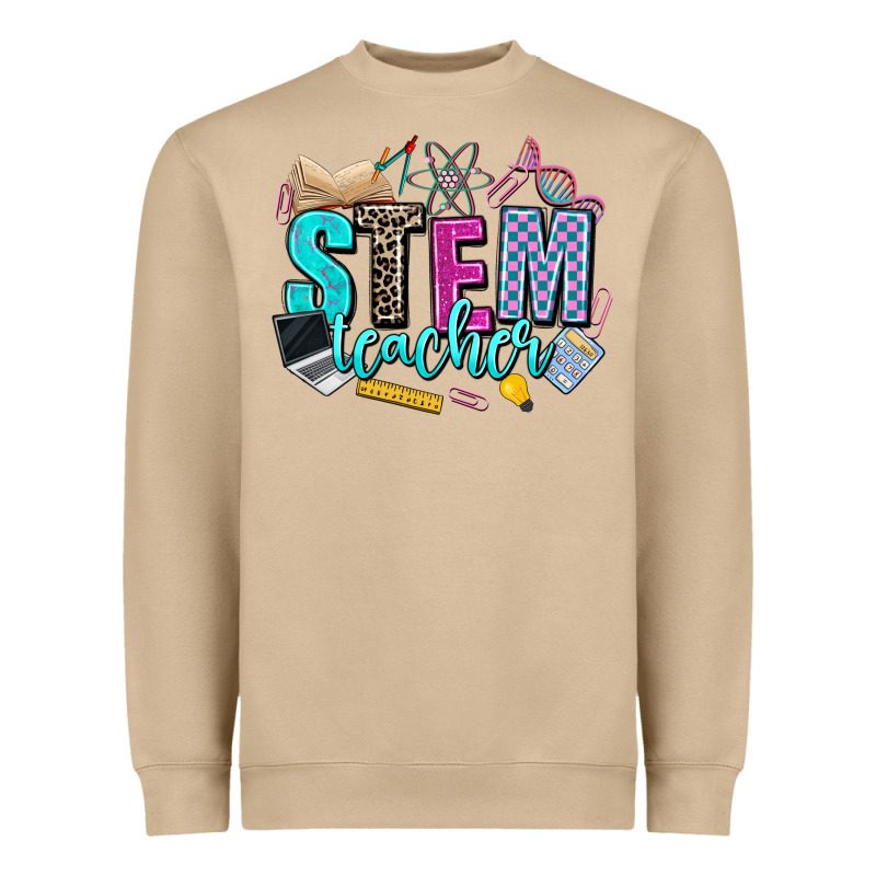Stem Teacher Heavyweight Sweatshirt by AdoDesignShop | Teevron