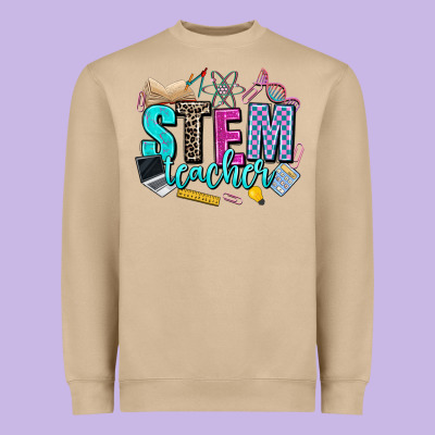 Stem Teacher Heavyweight Sweatshirt Designed By Adodesignshop
