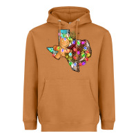 Meerkat christmas texas map Heavyweight Hoodie - AdoDesignShop
