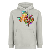 Moon Dust christmas texas map Heavyweight Hoodie - AdoDesignShop