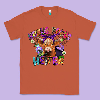 Hocus Pocus Heifer Classic Tee Designed By Cowgirlartshop