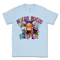 Dusty Blue hocus pocus heifer Classic Tee - CowGirlArtShop