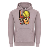 Vintage Zinc love softball Vintage Hoodie - FaDigitalArtStudio