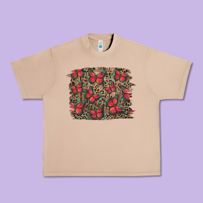 Easter Butterflies Background Urban Heavy Tee Designed By Ranaportraitstore
