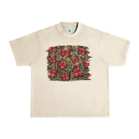 Sandshell Easter Butterflies Background Urban Heavy Tee - RanaPortraitStore