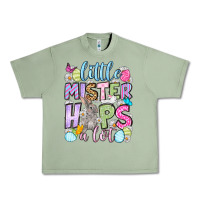 Oil Green Easter Day Little mister hops a lot Urban Heavy Tee - OliviaCreatesArt