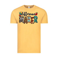 Vintage Mustard difference maker teacher Vintage Tee - OliviaCreatesArt