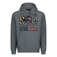Rock just a regular mom trying not to raise liberals Premium Hoodie - CowhideDigitalArt