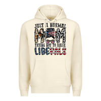 Sandshell just a regular mom trying not to raise liberals Premium Hoodie - CowhideDigitalArt