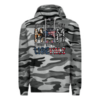 Slate Camo just a regular mom trying not to raise liberals Premium Hoodie - CowhideDigitalArt