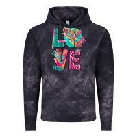 Cloud Black love with nail elements bbs Vintage Hoodie - BundleAndBundleShop
