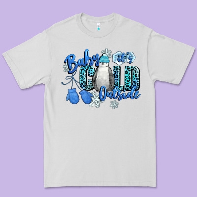 Baby Its Cold Outside Premium Tee Designed By Cowgirlartshop