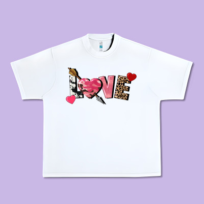 Love Valentine's Day Urban Heavy Tee Designed By Fadigitalartstudio
