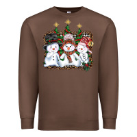 Chestnut christmas snowman Premium Sweatshirt - AdoDesignShop