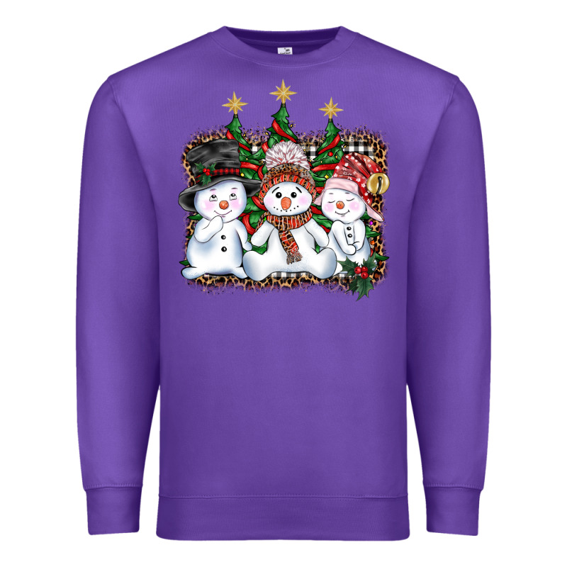 Christmas Snowman Premium Sweatshirt by AdoDesignShop | Teevron