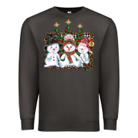 Smoke christmas snowman Premium Sweatshirt - AdoDesignShop