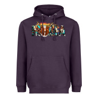 Plum longhorn mama Heavyweight Hoodie - AdoDesignShop